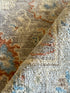 Stephanie Nur 2x3 Blue Afghani Whitewashed Oushak