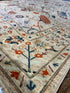 Zetna Fuentes 8.2x10.11 Afghani Colorful Oushak