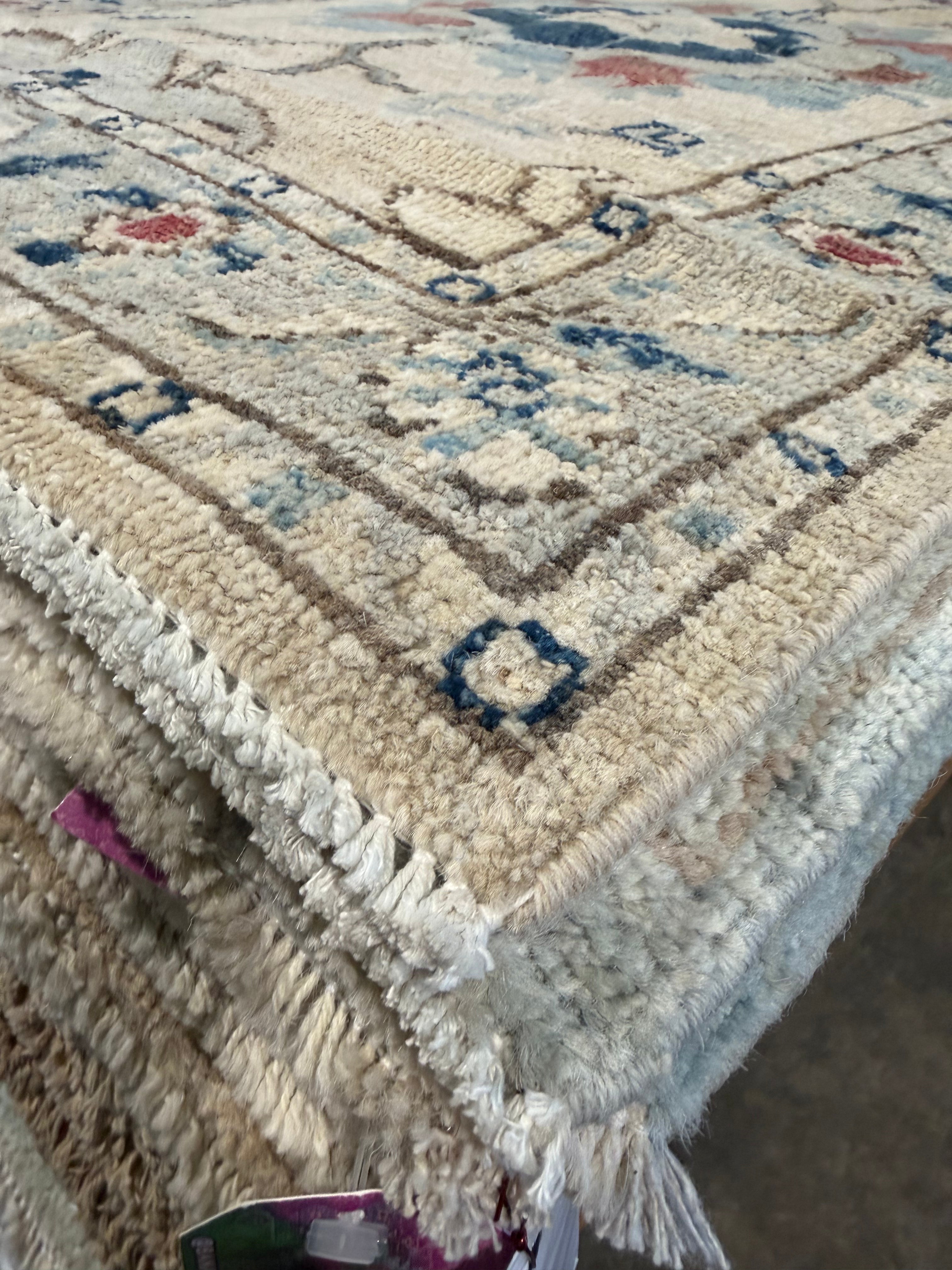 Luna Compernol 2.6x4 Hand-Knotted Afghani Oushak