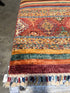Kelly Carmichael 6.9x9.3 Orange Afghani Khorjin Rug