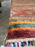 Kelly Carmichael 6.9x9.3 Orange Afghani Khorjin Rug