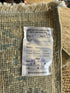 Cisely Saldaña 1.10x3.11 Blue Afghani Whitewashed Oushak