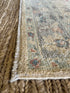 Czarina Mireles 3x4.11 Blue Afghani Whitewashed Oushak
