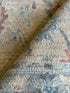 Czarina Mireles 3x4.11 Blue Afghani Whitewashed Oushak