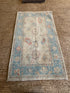 Ana Cruz Kayne 2.11x4.11 Blue Afghani Whitewashed Oushak