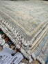 Nathalie Pierrat 2.7x9.10 Hand-Knotted  Afghani Oushak Runner