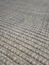 Carnival in Covington 8x11 Handwoven Ivory Textured Durrie