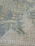 Nathalie Pierrat 2.7x9.10 Hand-Knotted  Afghani Oushak Runner