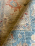 Ana Cruz Kayne 2.11x4.11 Blue Afghani Whitewashed Oushak