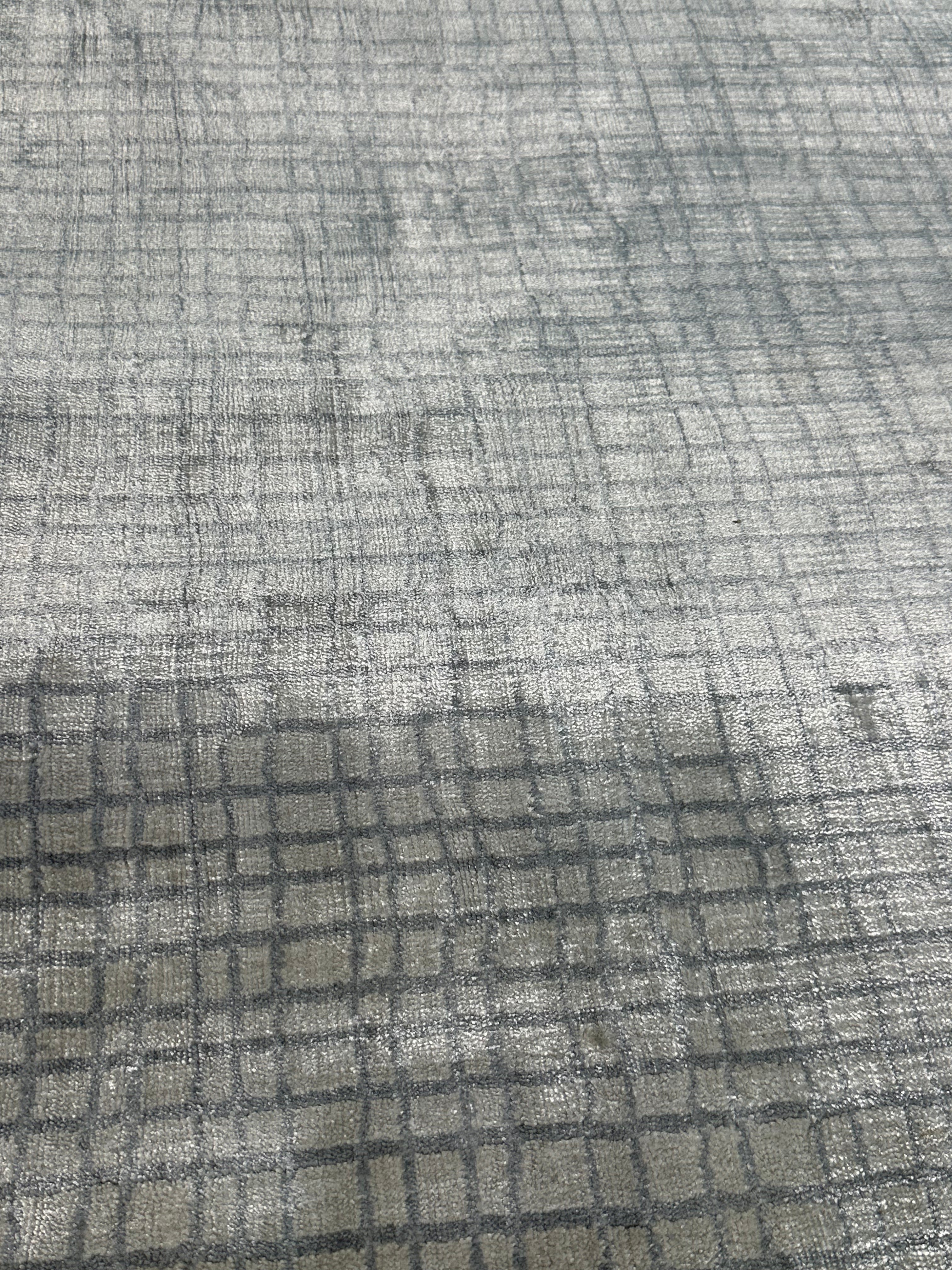 Miloud 4.6x6.6 Handwoven Blended Textured Carpet