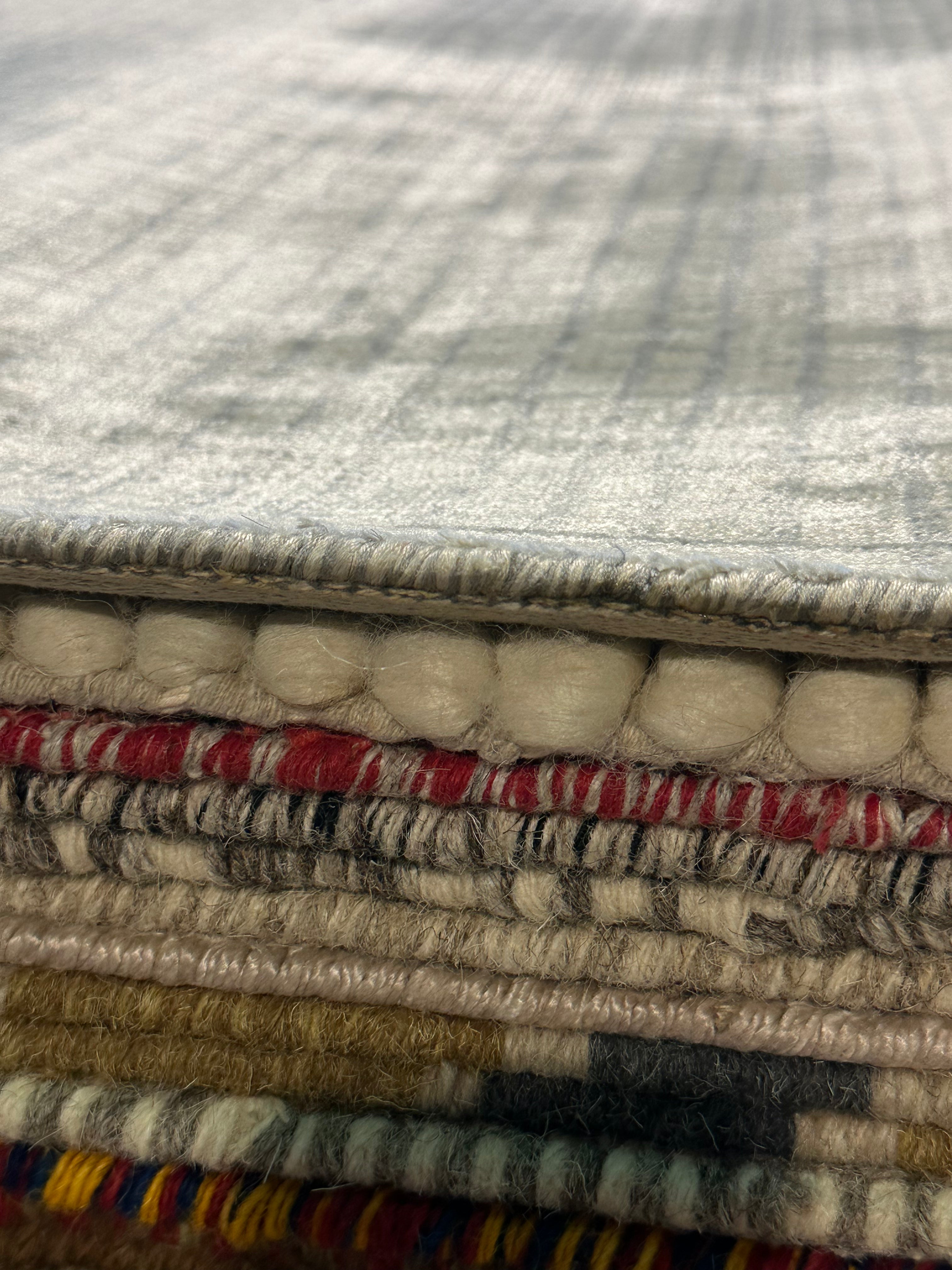 Miloud 4.6x6.6 Handwoven Blended Textured Carpet
