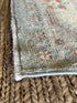 Marguerite Stimpson 2.11x4.11 Blue Afghani Whitewashed Oushak