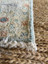 Karen Wacker 1.11x4.1 Blue Afghani Whitewashed Oushak