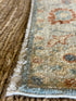 Karen Wacker 1.11x4.1 Blue Afghani Whitewashed Oushak