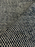 Jay 5x6.3 Black Handwoven Durrie Rug