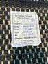 Jay 5x6.3 Black Handwoven Durrie Rug