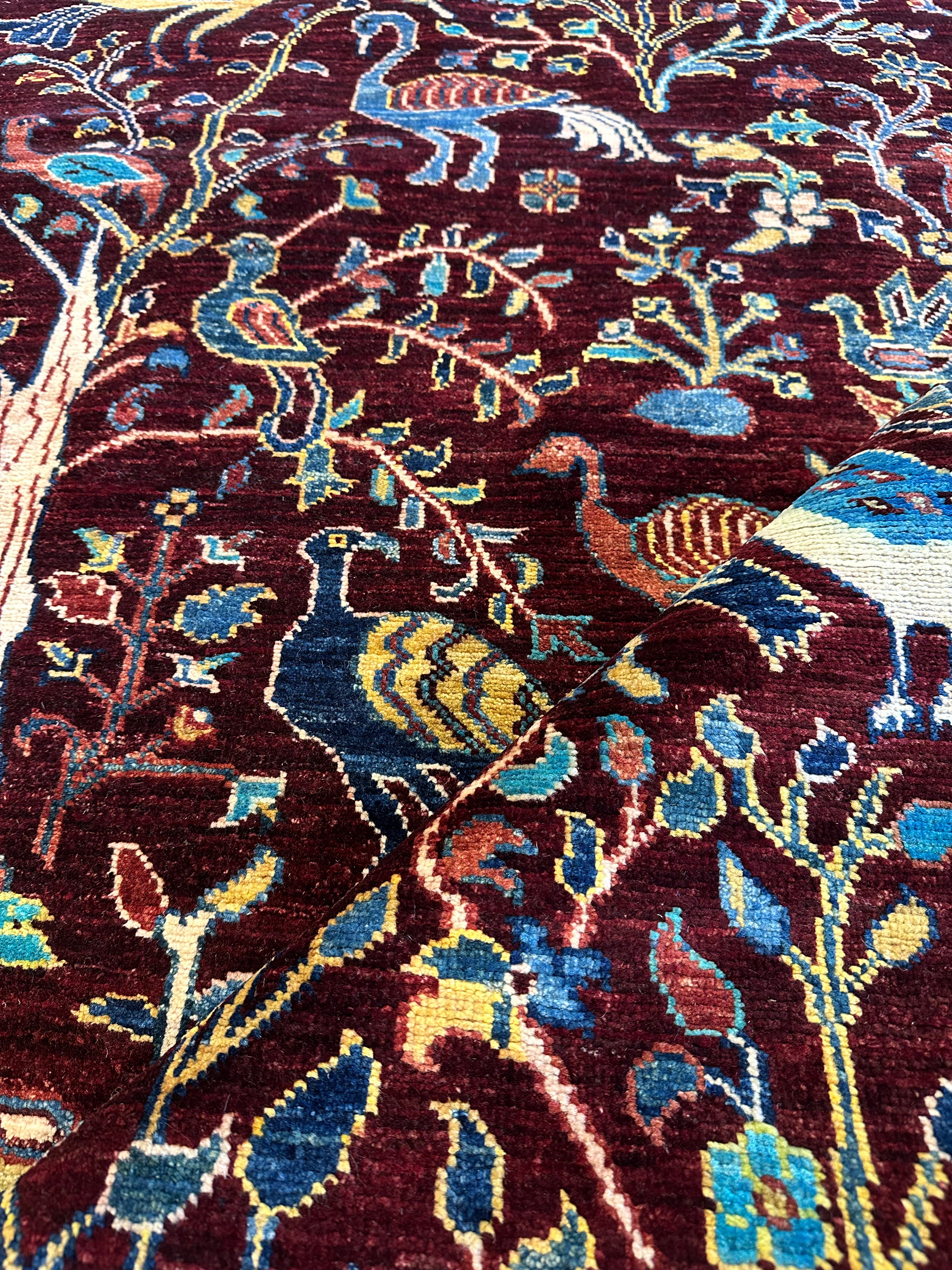 Zosia Jobson 8.9x11.8 Afghani Bird Sultani