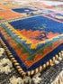 Ed Louis Waisbrot 9x14 Multi-Color Handwoven Modern Rug