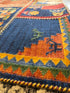 Ed Louis Waisbrot 9x14 Multi-Color Handwoven Modern Rug