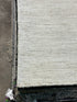 Huda 5.6x7.6 Handwoven Durrie Ivory