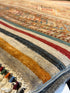Nikki Foreman 9.1x12 Silver Multi Afghani Khorjin Rug