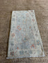 Jill Wagner 2.1x3.11 Blue Afghani Whitewashed Oushak