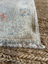Jill Wagner 2.1x3.11 Blue Afghani Whitewashed Oushak