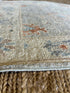 Jill Wagner 2.1x3.11 Blue Afghani Whitewashed Oushak