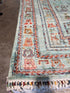 London Rodgers 6.11x10.2 Blue Afghani Animal Rug