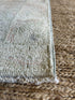 Ellie Kim 2x3 Blue Afghani Whitewashed Oushak