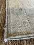 Ellie Kim 2x3 Blue Afghani Whitewashed Oushak
