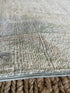 Ellie Kim 2x3 Blue Afghani Whitewashed Oushak