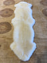 Double Pelt White Sheepskin Rug