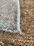 Mariel Saldana 2x2.10 Blue Afghani Whitewashed Oushak