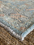 Mariel Saldana 2x2.10 Blue Afghani Whitewashed Oushak