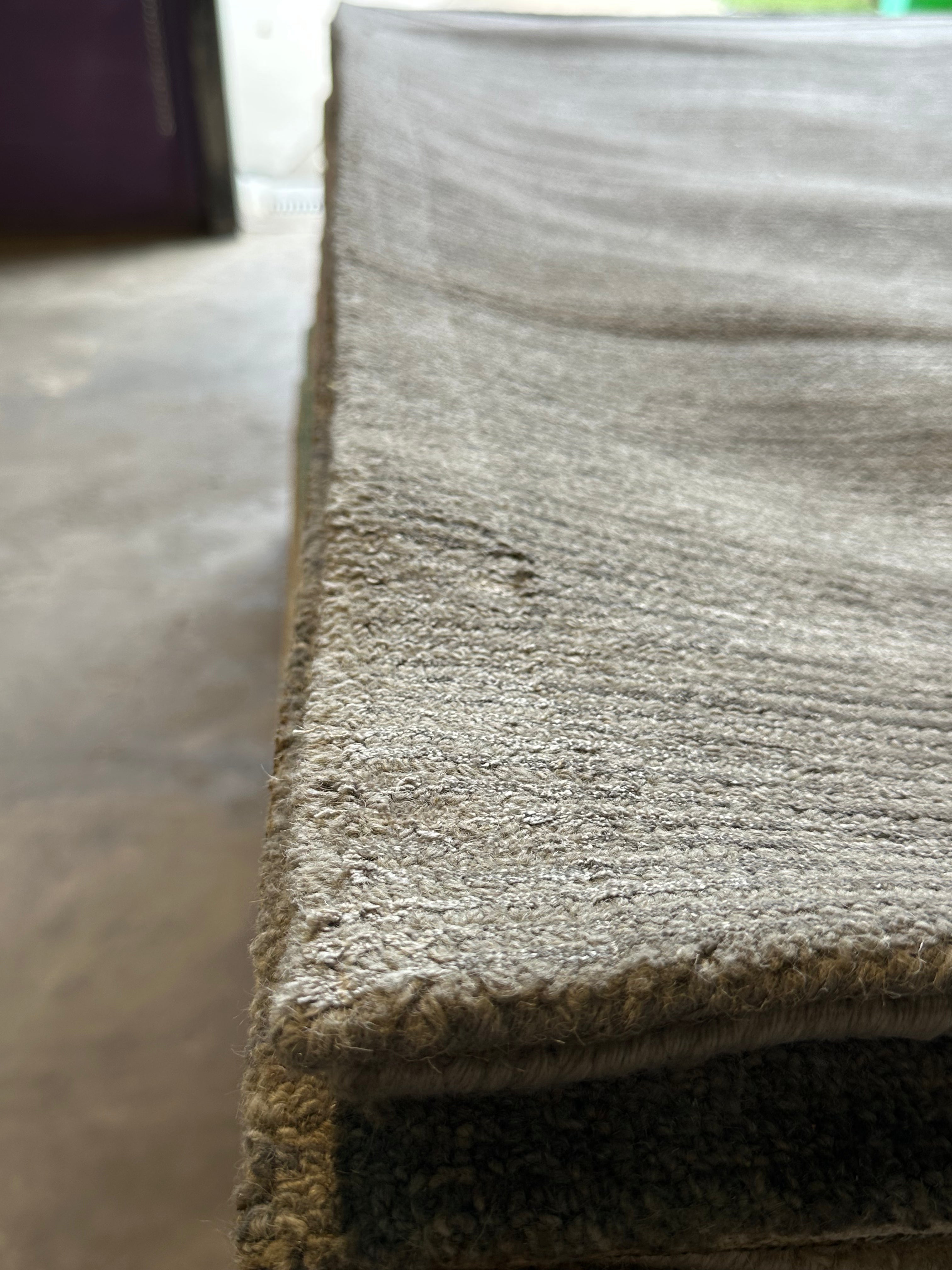 Jessica Dinnage Grey Beige Hand-Tufted Rug CLEARANCE