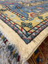 Roberta Rausch 8.2x9.4 Blue Afghani Chobi