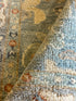 Mariel Saldana 2x2.10 Blue Afghani Whitewashed Oushak