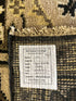 Sarah Snook 8.3x9.9 Hand-Knotted Oushak Rug Black and Beige