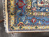 Roberta Rausch 8.2x9.4 Blue Afghani Chobi