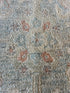 Anna I. Medakovich 2x3.1 Blue Afghani Whitewashed Oushak