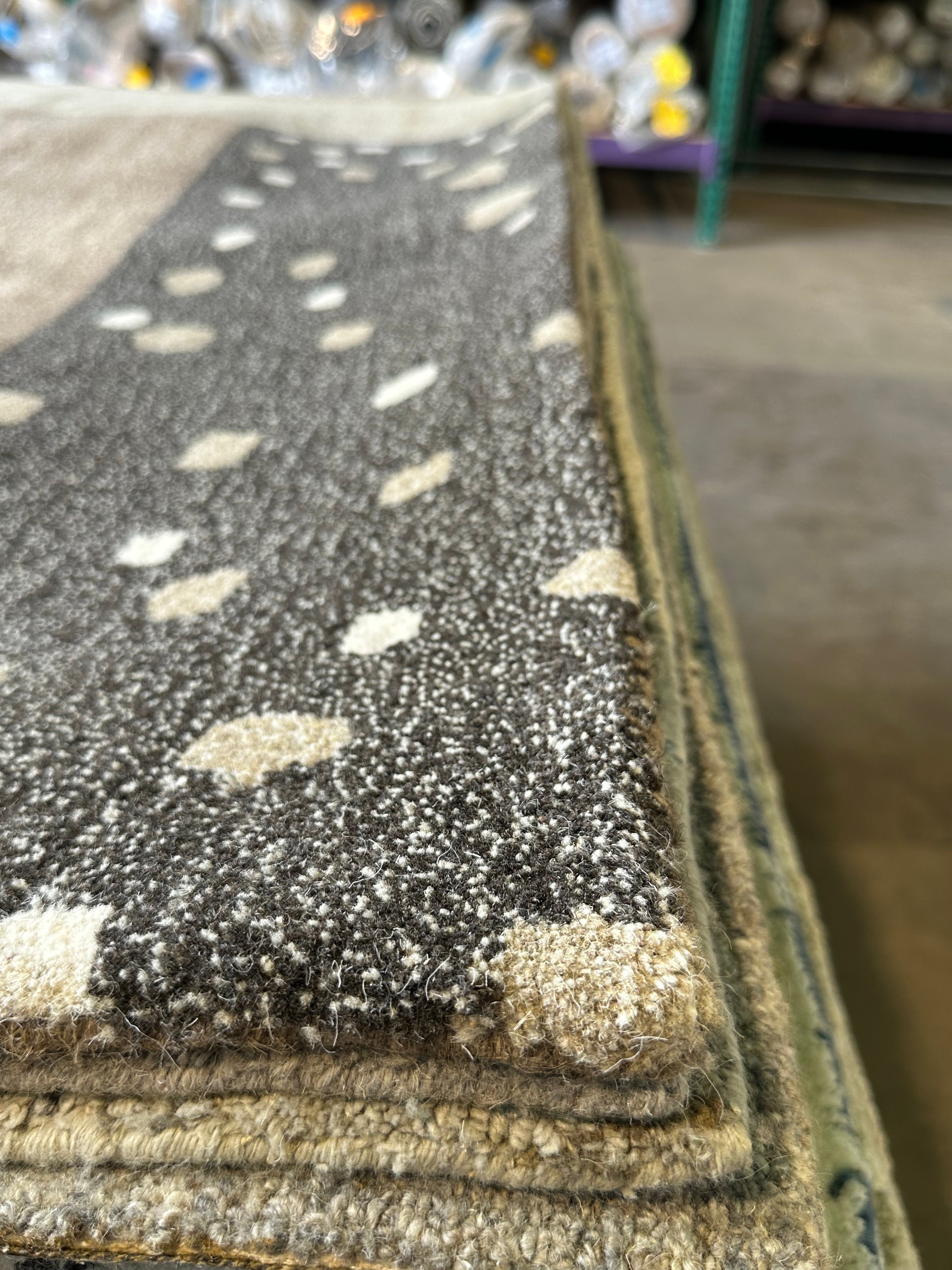 Vernel 5.3x7.6 Hand-Tufted Beige Modern