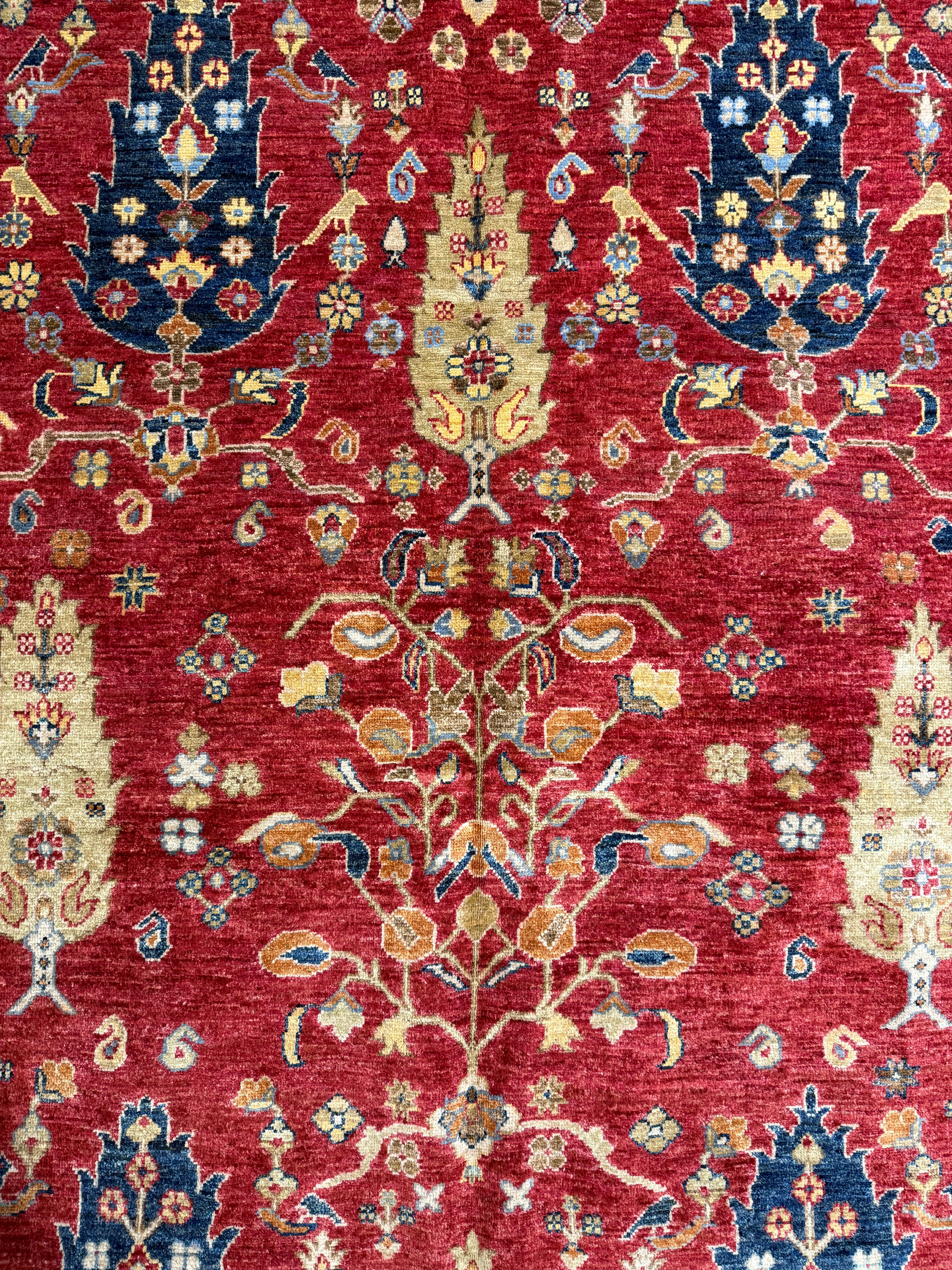 Jana Craig 6.6x9.8 Red Afghani Chobi