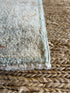 Anna I. Medakovich 2x3.1 Blue Afghani Whitewashed Oushak