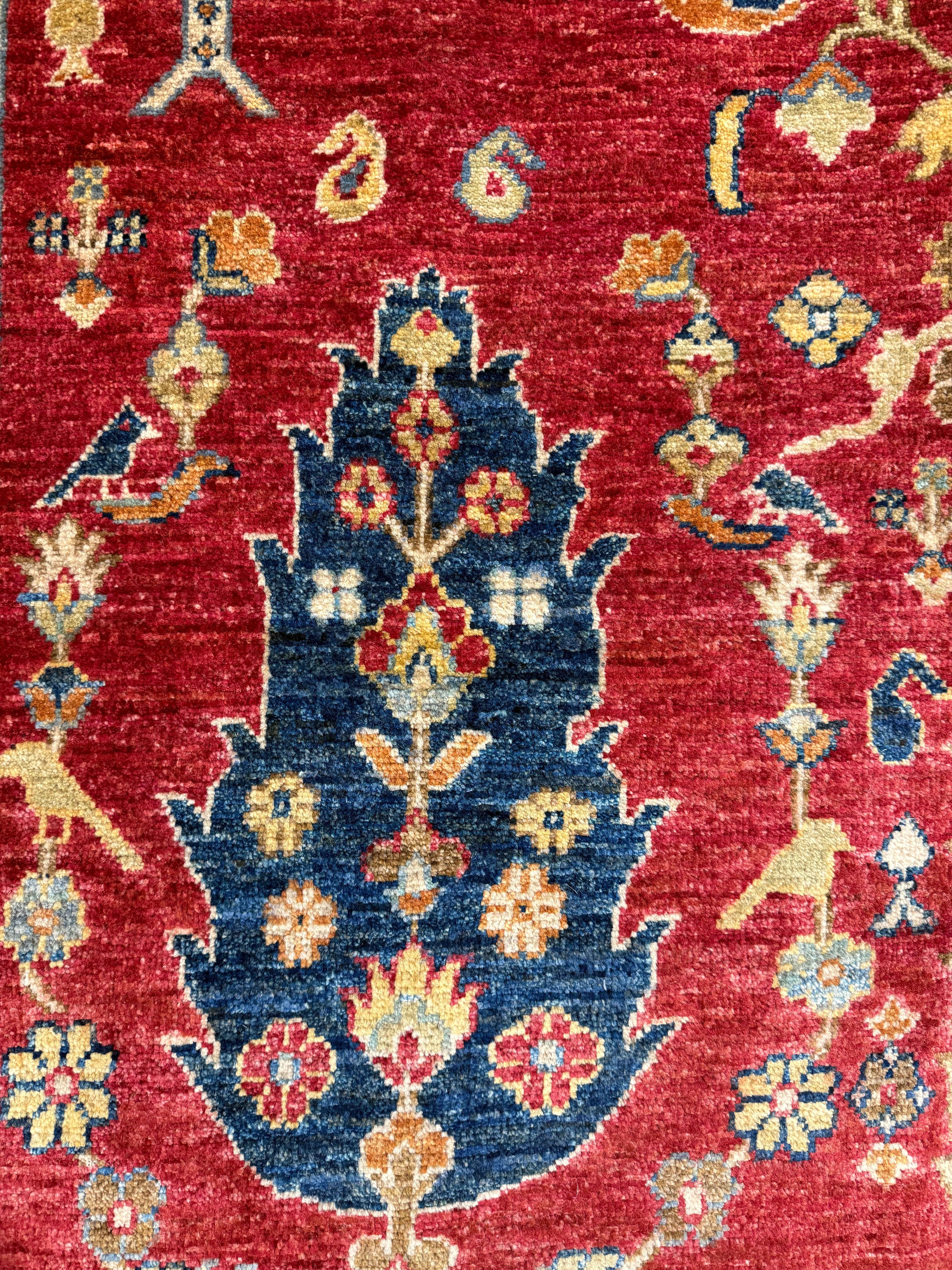 Jana Craig 6.6x9.8 Red Afghani Chobi