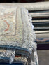 Margaret Clunie 2.9x9.7 Afghani Whitewashed Oushak