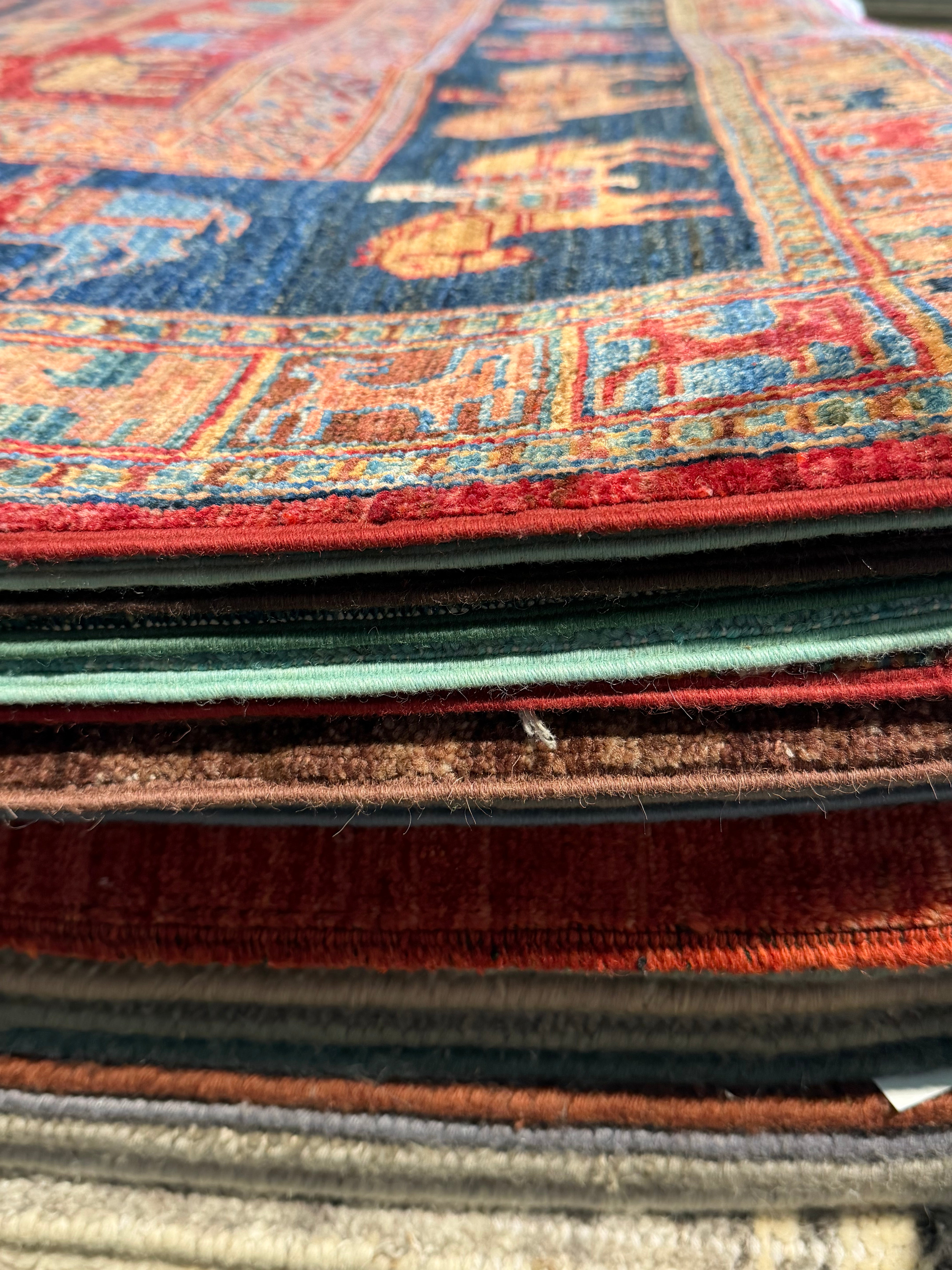 Nina Ali 6.4x9.8 Red Afghani Animal Rug