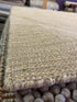 Sheriff Ramos 9x12 Hand-Woven Durrie Textured Beige