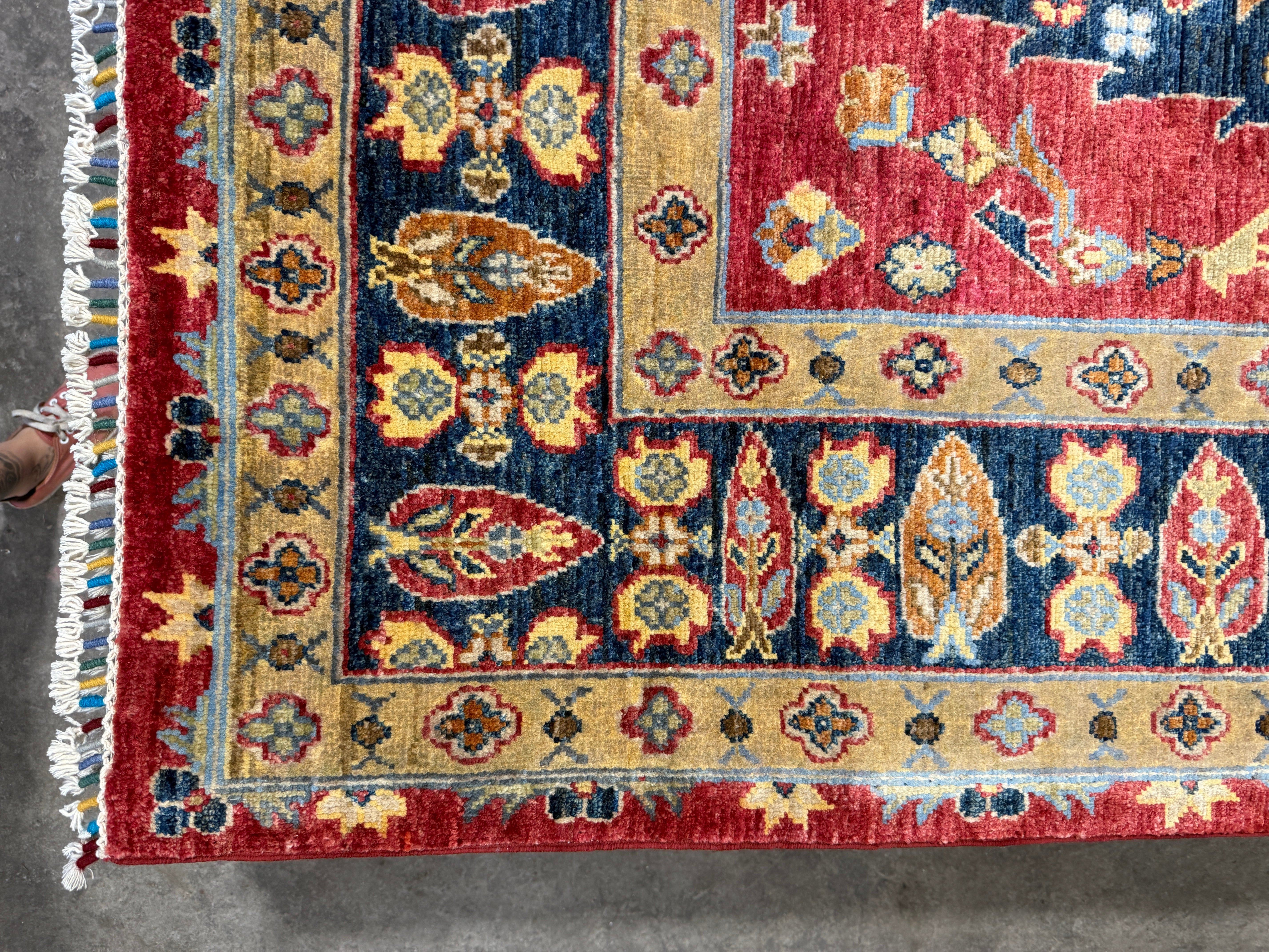 Jana Craig 6.6x9.8 Red Afghani Chobi
