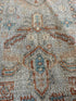 Charlotte Allen 2.1x4 Blue Afghani Whitewashed Oushak